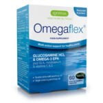 Omegaflex-Glucosamine HCL, Omega-3 EPA plus Omega-6 GLA & micronutrients for healthy joints, 60 capsules