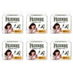 Friends Maternity Pads with Releasetape (Sticker Strip) for Post Pregnancy Bleeding (6 Packs, 60 Pads)-10 Pads per Pack