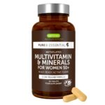 Methylated Multivitamin & Minerals for WOMEN 50+, with Folate, Calcium, Magnesium & Antioxidants, 60 Tablets