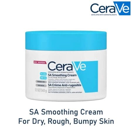 CeraVe SA Smoothing Cream For Dry, Rough, Bumpy Skin 12 OZ/340 g