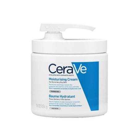 CeraVe Moisturising Cream DRY TO VERY DRY SKIN Baume Hydratant 16 OZ/454 g